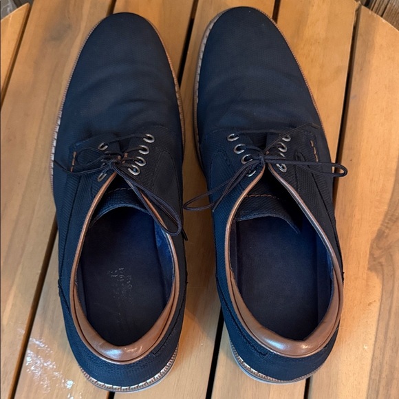 Source Unknown Men's Navy Lace-Up Loafers - Picture 3 of 11